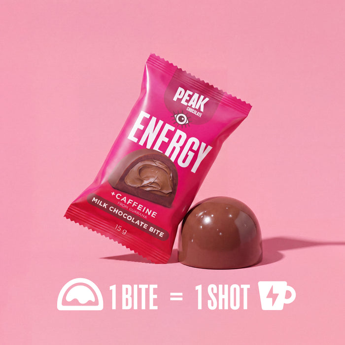 Energy Milk Chocolate Filled Centre Bite