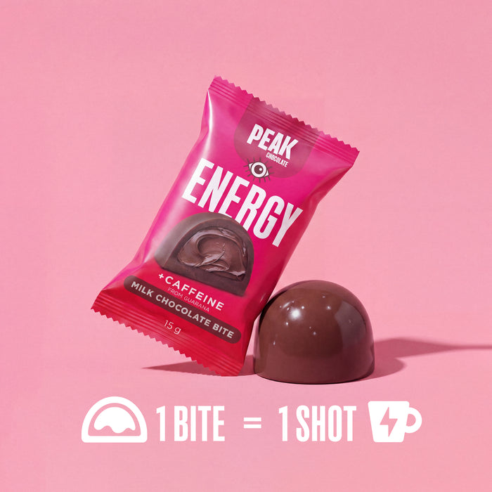 Energy Dark Chocolate Filled Centre Bite