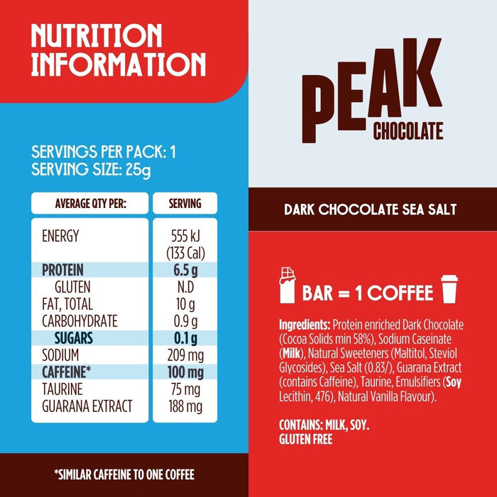 Energy Sea Salt Chocolate