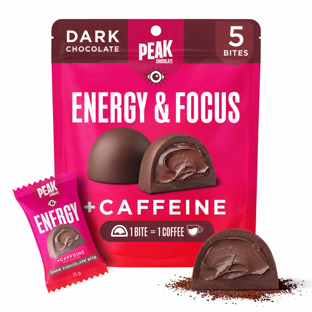 Energy Dark Chocolate Filled Centre Bite