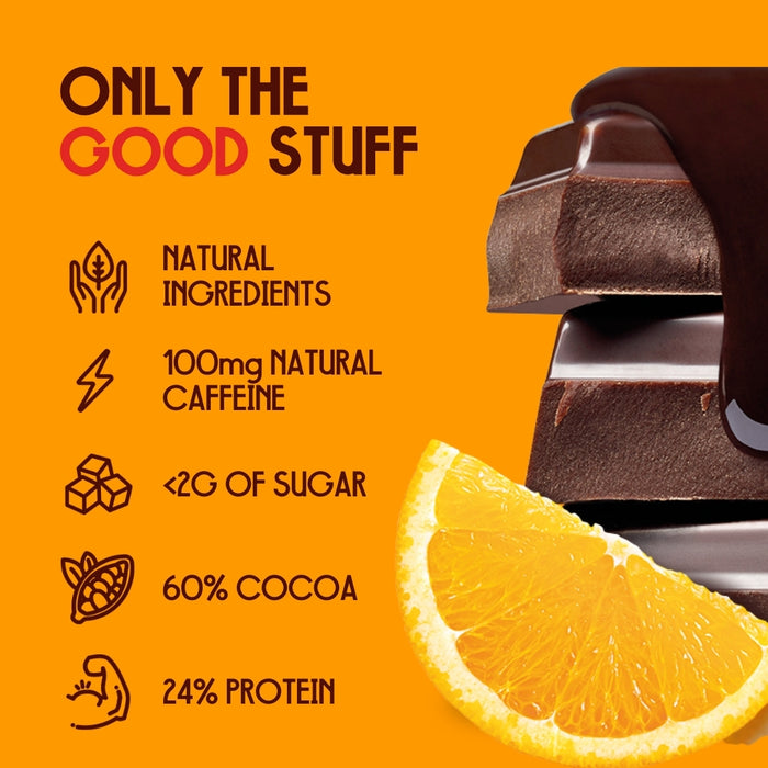 Energy Orange Crunch Chocolate